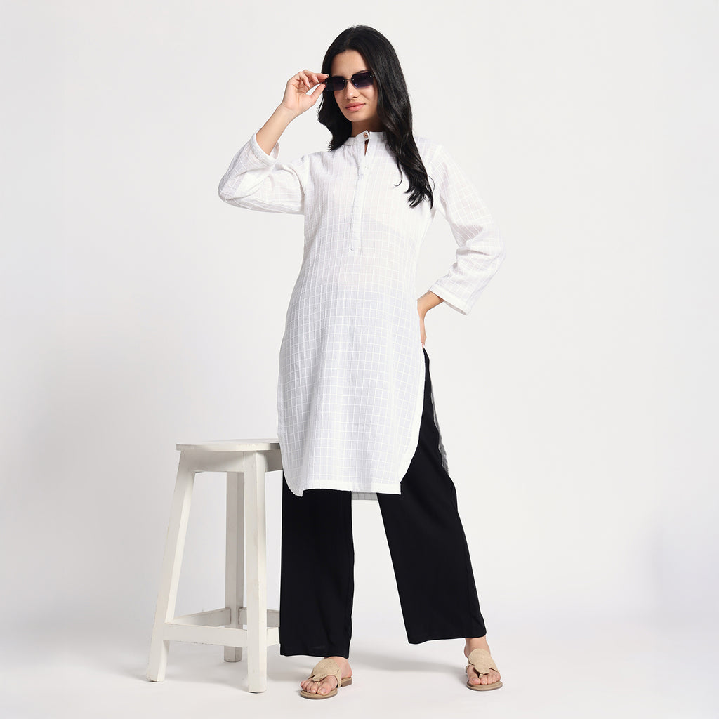 Black Straight Palazzo Pants