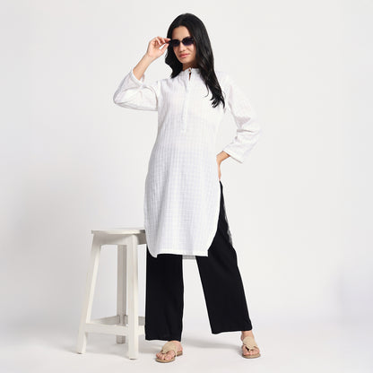 Black Straight Palazzo Pants