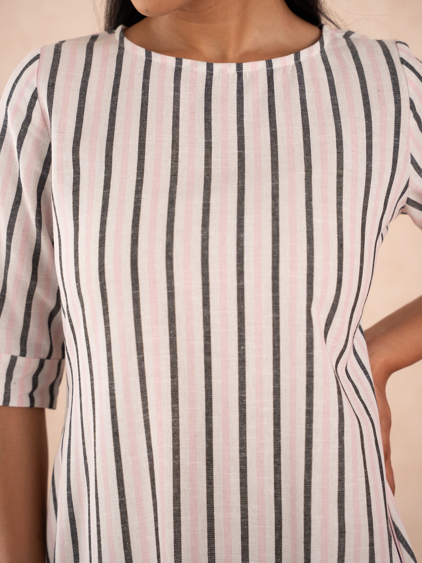 Striped Midi Dress