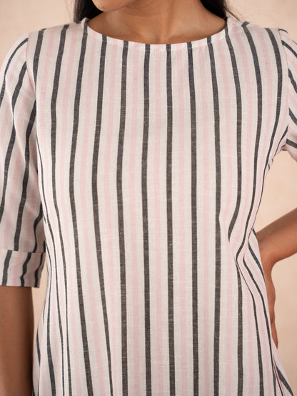 Striped Midi Dress