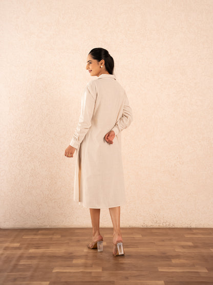 White Midi Dress