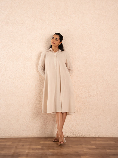 White Midi Dress